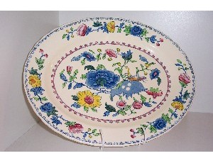 Oval Meat Platter 13.75