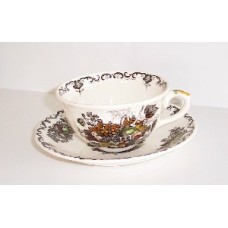 Shallow Tea Cup & Saucer