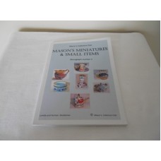 Masons Collectors Club Miniatures & Small Items Book